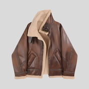 Jim Fur-Lined Leather Jacket