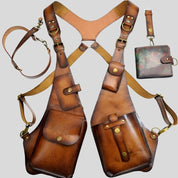 Leather Utility Vest