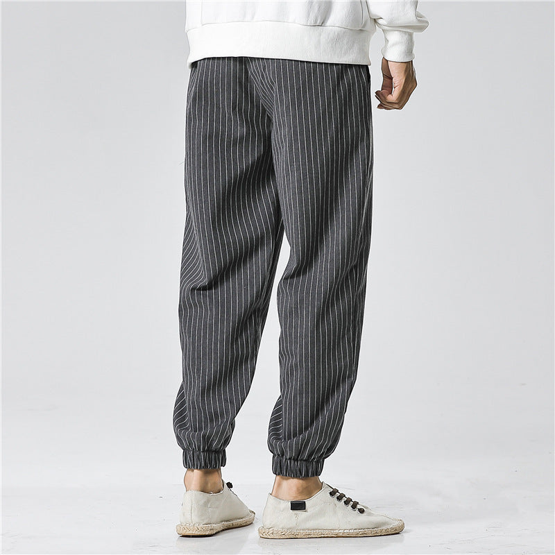 Loose Stripe Pants