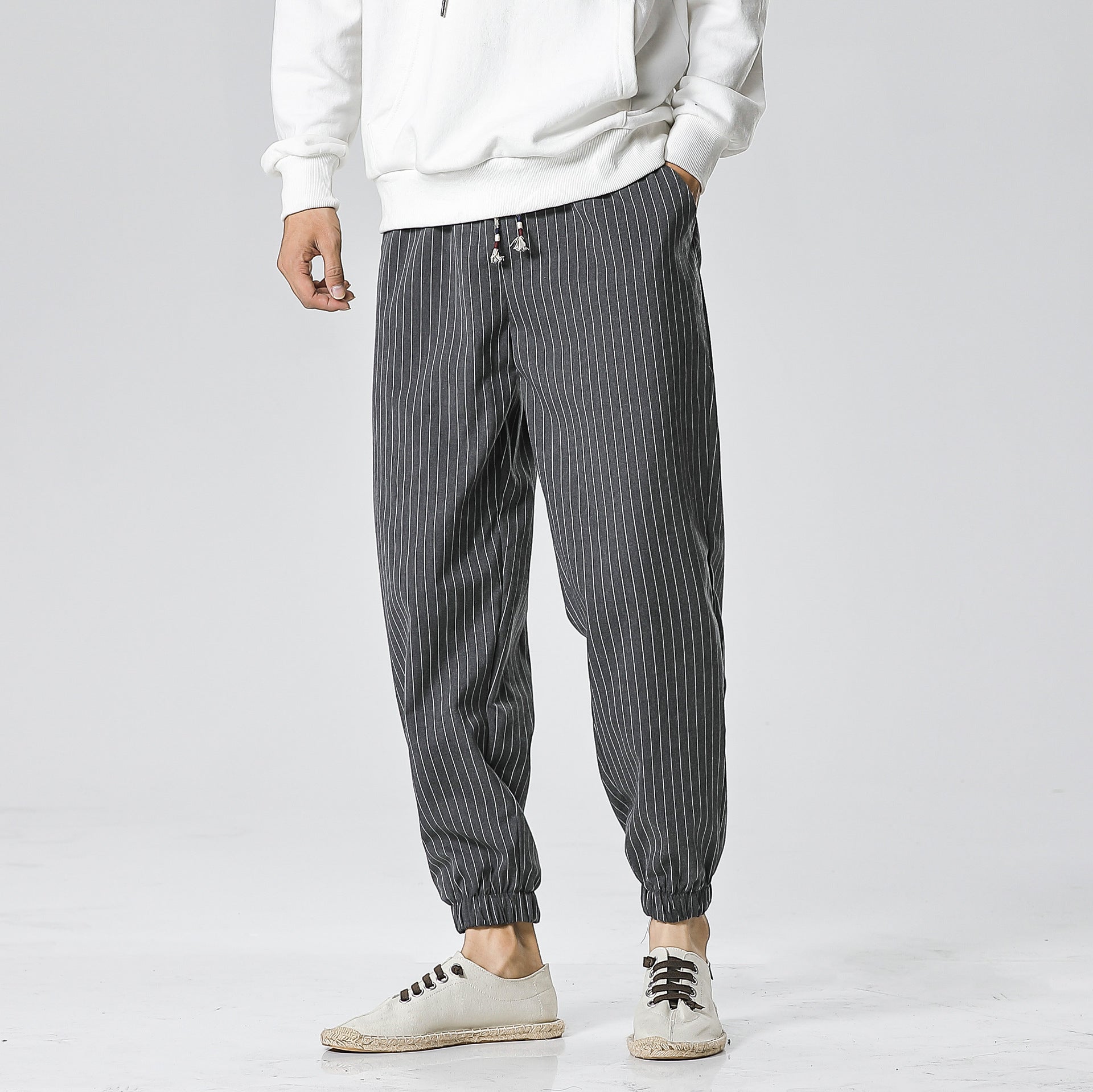 Loose Stripe Pants