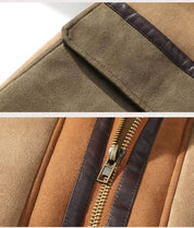 LON Warm Suede Fur Coat