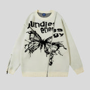 HOK Butterfly Zip Knit