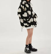 LOVE Heart Wool Coat