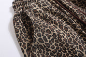 Leopard Shirt & Shorts Set