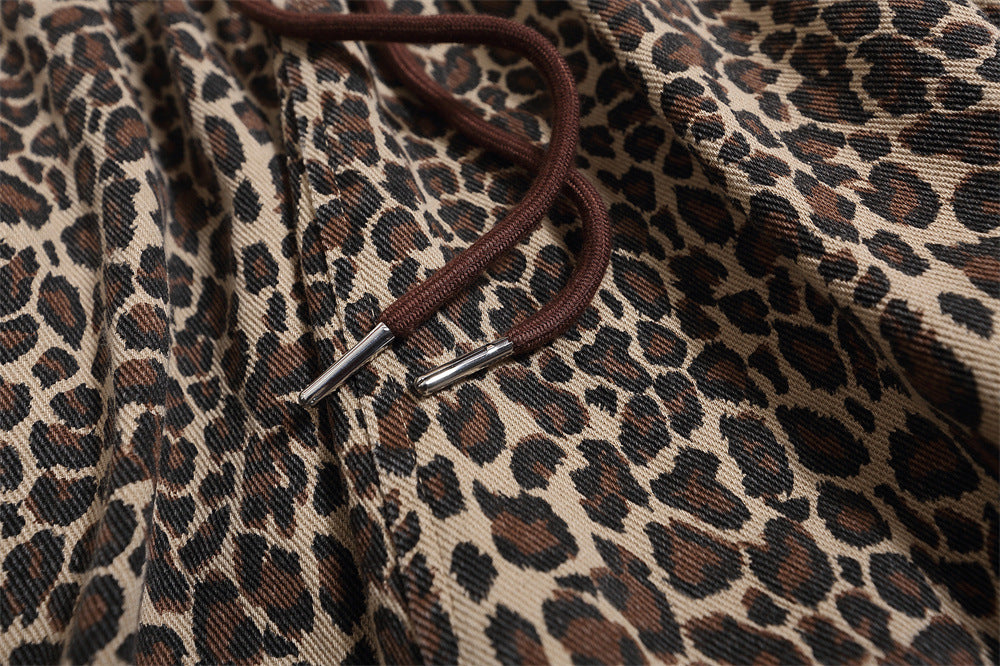 Leopard Shirt & Shorts Set