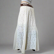 Lil White Lace Maxi Skirt