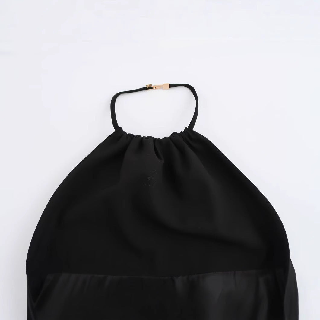 LIL Mini Fur Dress with Buckle