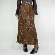 LOSI Brown Maxi Skirt