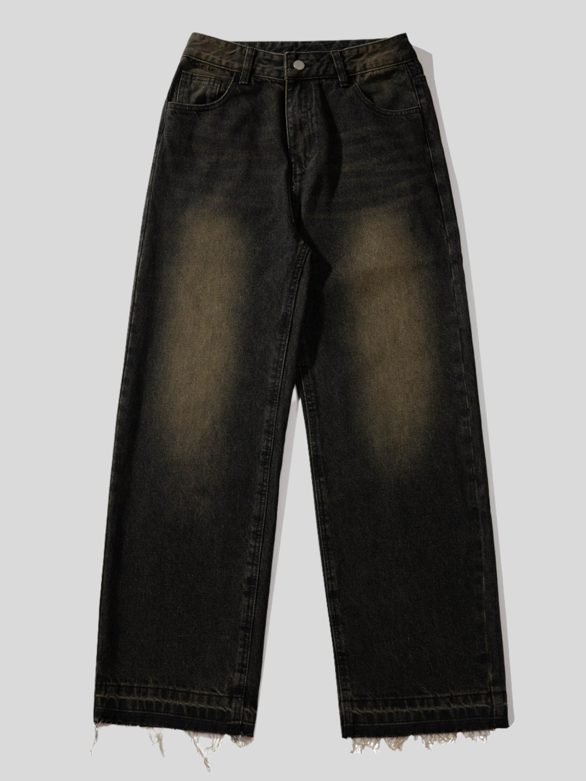 Men’s Distressed Retro Jeans