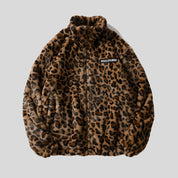 KIMM Leopard Fur Jacket