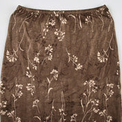 LOSI Brown Maxi Skirt