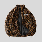 KIMM Leopard Fur Jacket