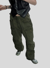 Low-Rise Cargo Pants
