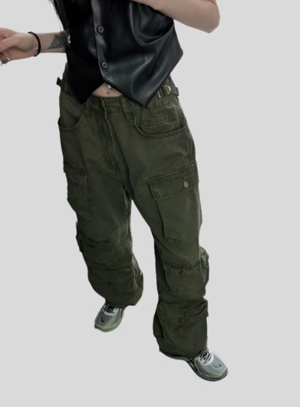 Low-Rise Cargo Pants