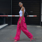 Pink Cargo Pants