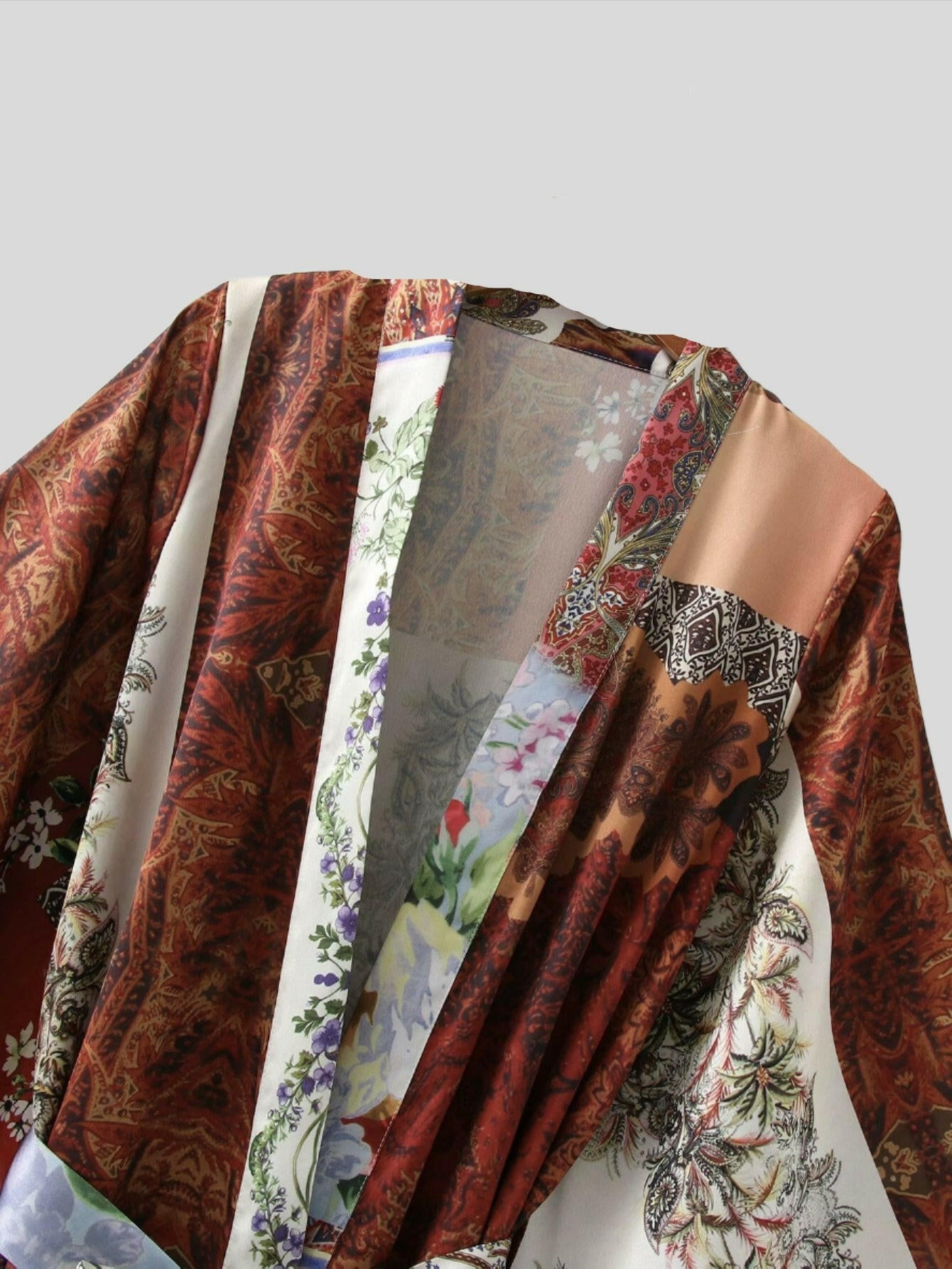 YOKO Traditional Satin Kimono