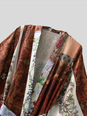 YOKO Traditional Satin Kimono