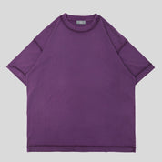 Long-Sleeve T-Shirt with Bold Stitch