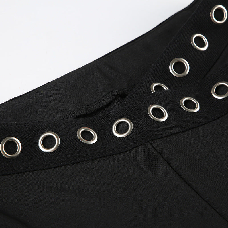 Mag Stud-Lace Flare Pants