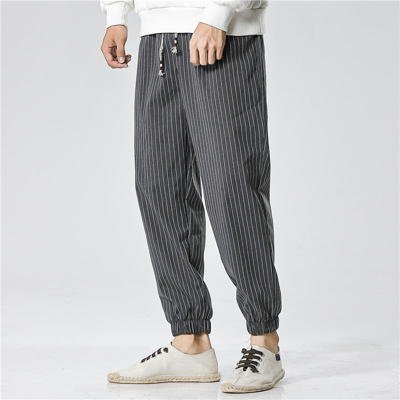 Loose Stripe Pants