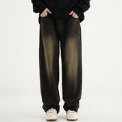 Men’s Distressed Retro Jeans