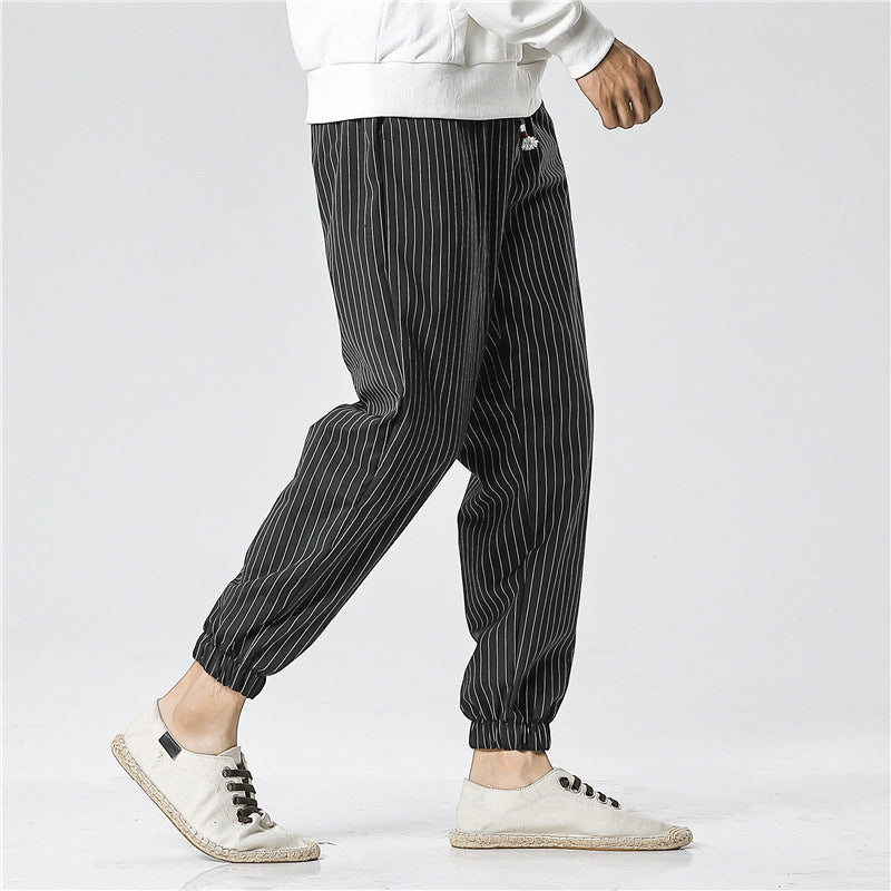 Loose Stripe Pants