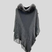 Le Fur-Collar Poncho