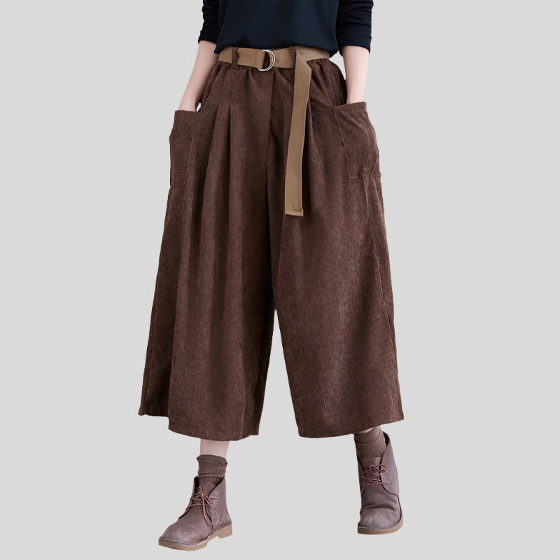 Wide Corduroy Pants