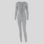 Jenny Long-Sleeve Jumpsuit
