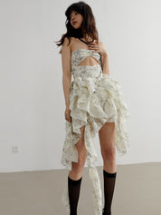Rock Princess Layered White Dress