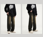 Men’s Distressed Retro Jeans
