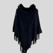 Le Fur-Collar Poncho
