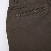 Retro Brown Denim Mini Skirt