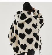 LOVE Heart Wool Coat