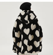 LOVE Heart Wool Coat