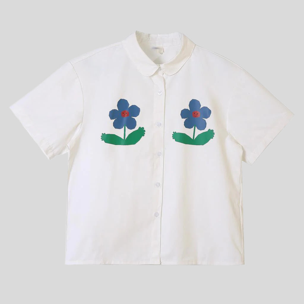 Yoo Floral White Shirt