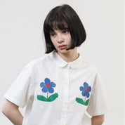 Yoo Floral White Shirt