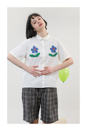 Yoo Floral White Shirt