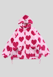 LOVE Heart Wool Coat