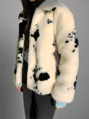 MILK Short Dalmatian Fur Coat