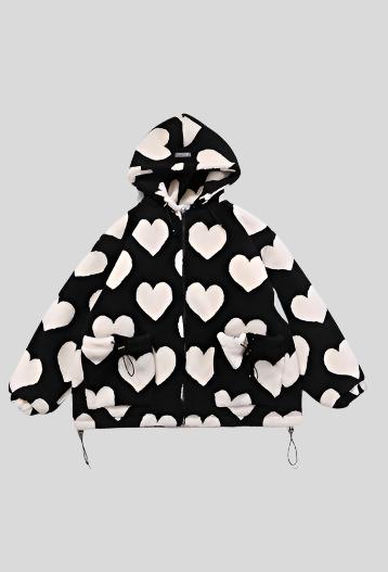LOVE Heart Wool Coat