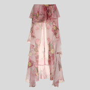SIS Pink Tiered Skirt