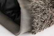 MOON Warm Fur Jacket with Buckle