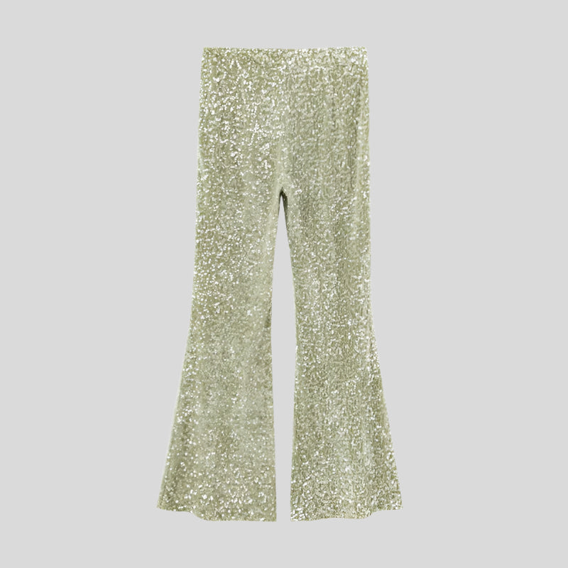 TT Sequin Flare Pants
