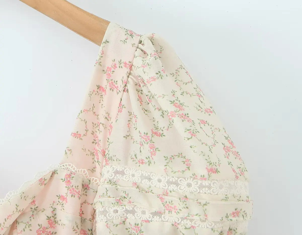 Janusz - 50s style wide mini dress