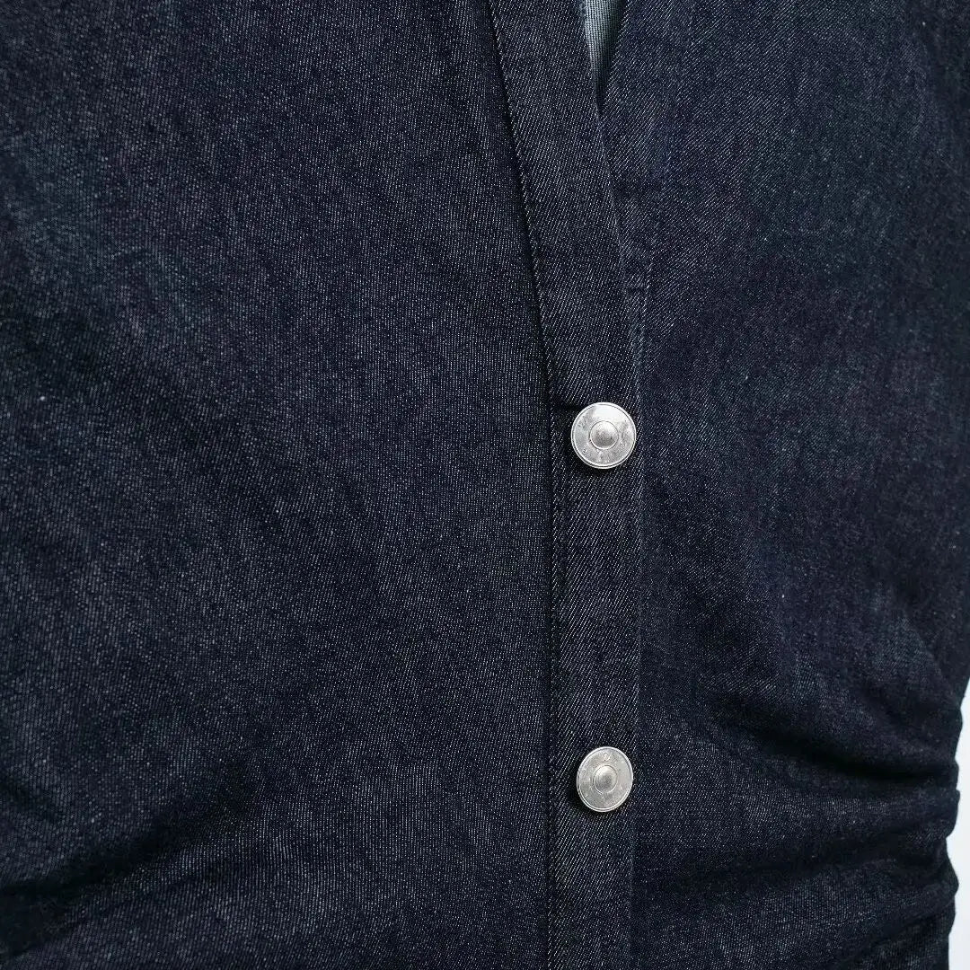 Jein Button Denim Dress