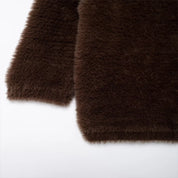 LOM Brown Buckled Sweater