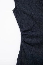 Jein Button Denim Dress