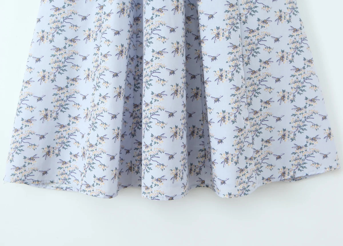 Light - Light blue uniform dress