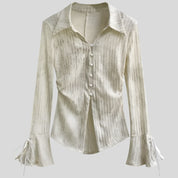 LILI Vintage Cotton Long-Sleeve Shirt